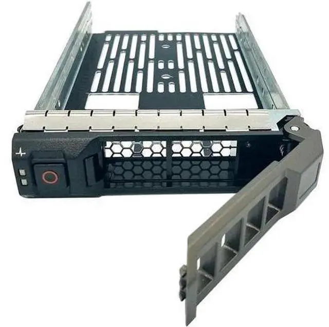 Alt view image 3 of 7 - Aomoproing New 2-Pack 3.5 Inch Hard Drive Tray Caddy for Dell 11th 12th 13th Poweradge Servers SAS SATA R310 T310 R410 T410 R415 R510