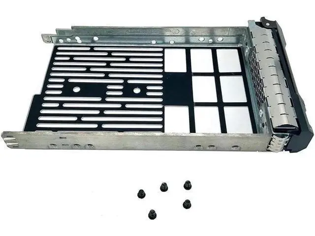 Alt view image 7 of 7 - Aomoproing New 2-Pack 3.5 Inch Hard Drive Tray Caddy for Dell 11th 12th 13th Poweradge Servers SAS SATA R310 T310 R410 T410 R415 R510