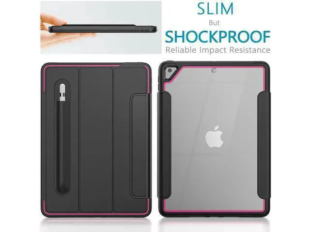 Alt view image 5 of 6 - New iPad 9.7 inch 2017 2018 Case iPad 5th 6th Generation Case Smart Magnetic Auto Sleep Wake Stand Cover