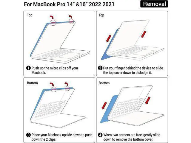 Alt view image 5 of 7 - Compatible with MacBook Pro 16 Inch Case 2023 2021 2022 Release A2780 A2485 M2 M1 Pro/Max & Retina & Touch ID Hard Shell Case with Keyboard Cover