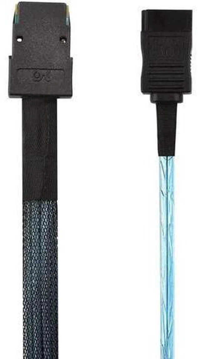 Alt view image 4 of 14 - Aomoproing Internal Mini SAS to SATA Cable (SFF-8087 to SATA Forward Breakout)3.3 Feet