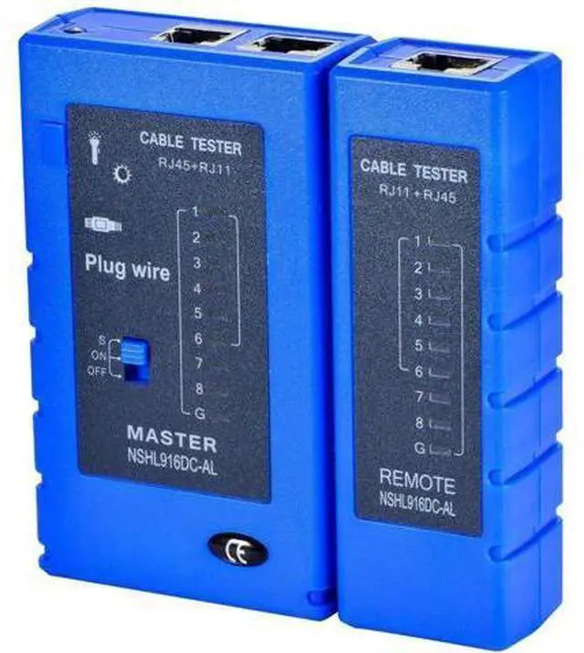 Main image of Aomoproing Network Cable Tester Test Tool RJ45 RJ11 RJ12 CAT5 CAT6 UTP USB LAN Wire Ethernet