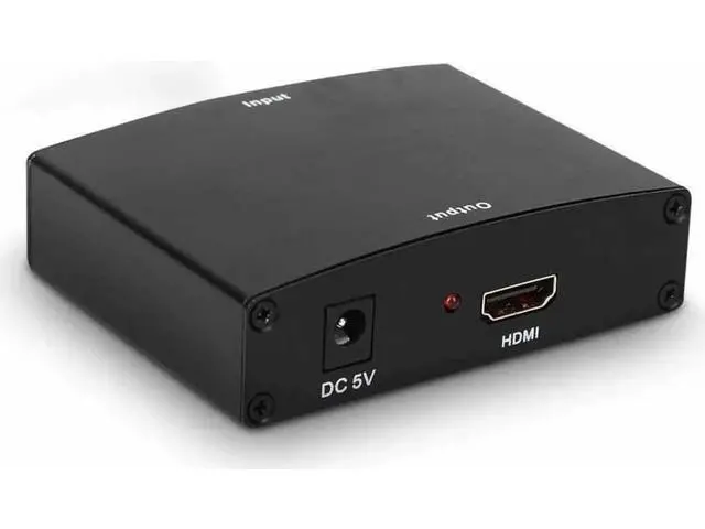 Alt view image 2 of 7 - Component to HDMI Converter, 5RCA Component RGB YPbPr to HDMI Converter Supports 1080P Video Audio Converter Adapter for DVD PSP Xbox 360 PS2 Nintendo NGC to New HDTV Monitor or Projector