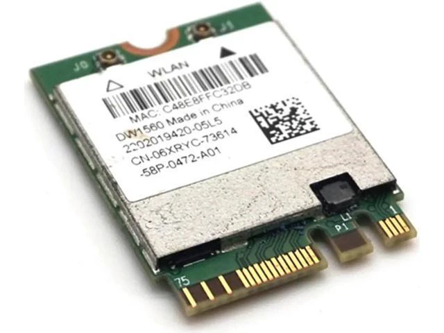 Alt view image 3 of 14 - DW1560 BCM94352Z NGFF M.2 WiFi WLAN Bluetooth 4.0 802.11ac 867Mbps BCM94352 wireless card WLAN