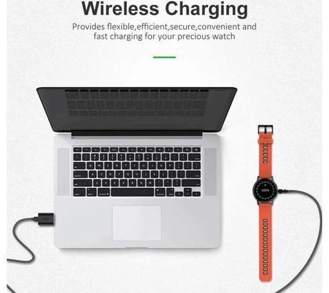 Alt view image 2 of 14 - 2-Pack Compatible with Samsung Galaxy Watch Active / Active 2 Charger Dock Wireless Charging Cable for Samsung Galaxy Active 1 / Active 2 Watch SM-R500 / SM-R820 / SM-R830
