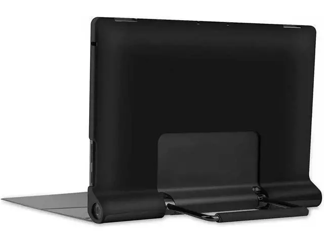 Alt view image 7 of 7 - Case for Lenovo Yoga Pad Pro 13 Inch Model YT-K606 / YT-K606F 2021, Ultra Thin PU Leather Hard Shell Cover with Universal Stylus Pen