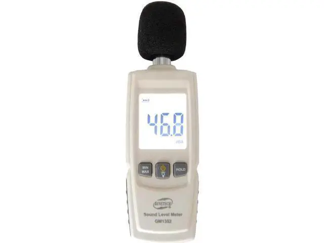 Alt view image 5 of 6 - 30-130dB Digital sound Level Meter Noise Tester GM1352 in Decibels LCD Screen Noisemeter With Blister Pack