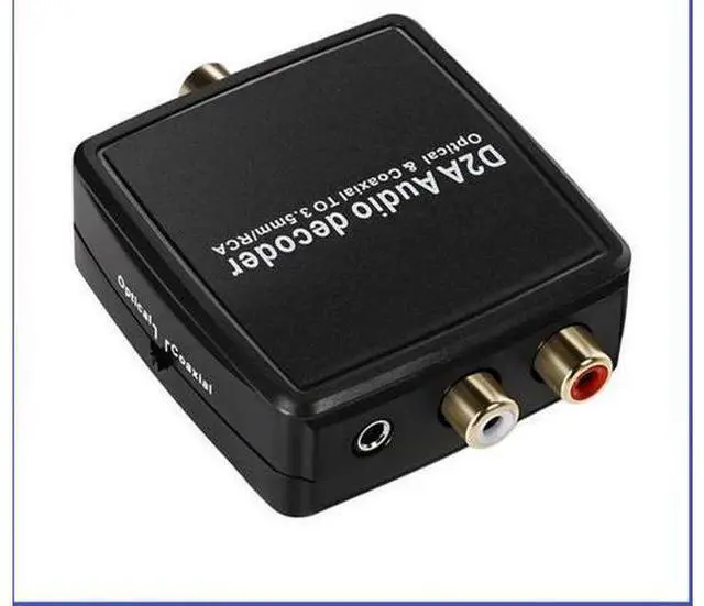 Main image of 5.1 Digital Audio Converter, Fiber Coaxial to Analog Audio Converter, RCA3.5mm audio decoder