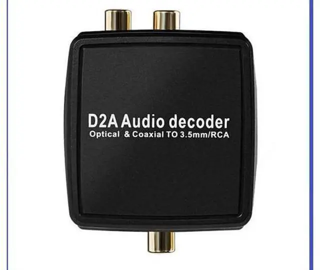 Alt view image 4 of 5 - 5.1 Digital Audio Converter, Fiber Coaxial to Analog Audio Converter, RCA3.5mm audio decoder