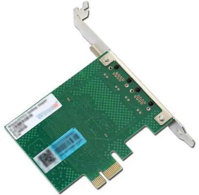 Alt view image 3 of 4 - E575T2 Dual-port PCI-E X1 Gigabit Ethernet Network Card 10/100/1000Mbps LAN Adapter Controller Wired intel 82575 E1G42ET