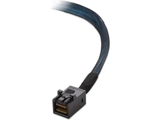 Alt view image 5 of 5 - Aomoproing Internal Mini SAS HD to SATA Cable (SFF-8643 to SATA Forward Breakout) 3.3 Feet, 1m