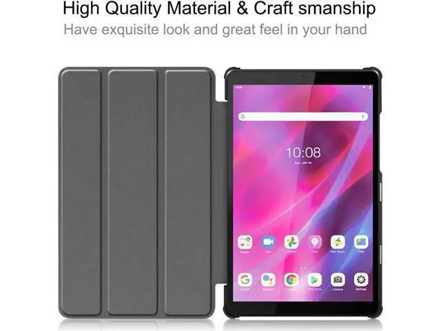 Alt view image 6 of 7 - Lenovo Tab M8 / Tab M8 HD LTE/Smart Tab M8 / Tab M8 FHD Case, Trifold Stand Slim Lightweight Case Cover for Lenovo Tab M8 3rd Gen TB-8506F / TB-8506X / TB-8505F / TB-8505X / TB-8705F/ TB-8505FS