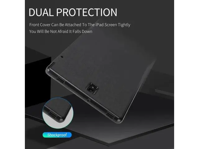 Alt view image 5 of 6 - Case for Samsung Galaxy Tab S4 10.5 Inch 2018 Tablet Model SM-T830 T835 T837 Cover with S Pen Holder Auto Sleep Wake