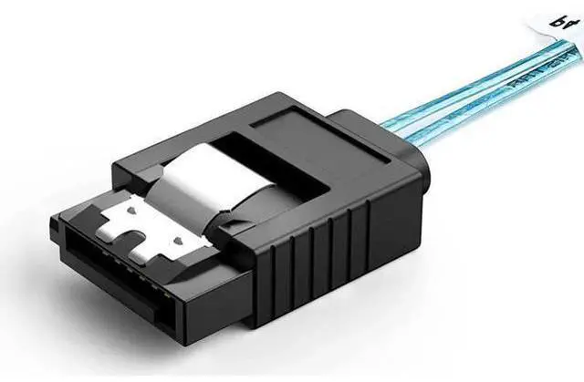 Alt view image 2 of 7 - Aomoproing Internal HD Mini SAS Cable 0.5M / 1.6FT, Internal HD Mini SAS (SFF-8643 Host) - 4X SATA (Target) Cable, SFF-8643 to 4X SATA Cable, SFF-8643 for Controller, 4 Sata Connect to Hard Drive