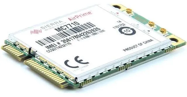 Alt view image 5 of 12 - Unlocked Sierra Wireless MC7710 4G LTE/HSPA+ 4G 3G Module WWAN Mini PCI-E Card WCDMA EDGE / GPRS /LTE 800/900/2100MHz