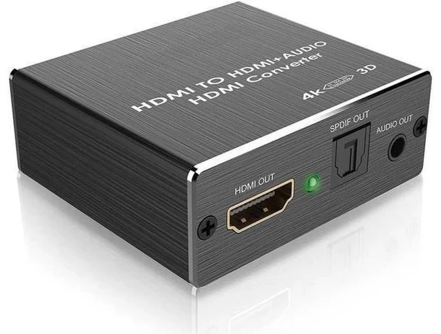 Main image of HDMI Audio Extractor Converter HDMI to Optical Toslink SPDIF with 1M HDMI 1.4 Cable and 3.5mm Stereo Audio Splitter Adapter Support 4K x 2K 3D