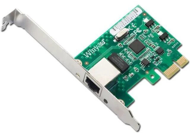 Main image of WY574T PCI-Express X1 10/100/1000Mbps RJ45 Gigabit Ethernet Network Card Server Adapter Nic For Intel 82574 EXPI9301CT
