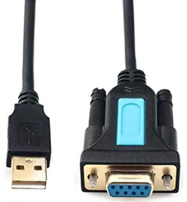 Main image of Aomoproing CABLEDECONN USB to RS232 Adapter with Prolific PL2303 Chipset USB2.0 Male to RS232 Female DB9 Serial Cable 2m 6ft for Windows XP,Windows Vista,7,8,10,Mac OS 10.6 Above Linux