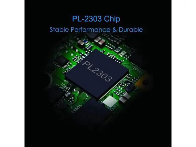 Alt view image 6 of 6 - Aomoproing CABLEDECONN USB to RS232 Adapter with Prolific PL2303 Chipset USB2.0 Male to RS232 Female DB9 Serial Cable 2m 6ft for Windows XP,Windows Vista,7,8,10,Mac OS 10.6 Above Linux