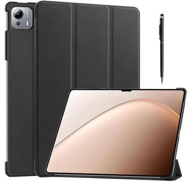 Main image of Case for Xiaomi Pad 7 Ultra 14 Inch, Tri fold Slim Lightweight Hard Shell Smart Protective Cover with Multi-Angle Stand, Universal Stylus Pen