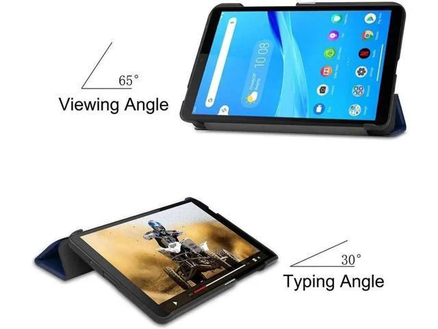 Alt view image 4 of 7 - Case Compatible with Lenovo Tab M7 TB-7305F 7" Tablet, Slim Lightweight Smart Shell Stand Cover Case Fit Lenovo Tab M7 TB-7305F (7")/Tab M7 (2nd Gen), Not Fit Other Models - Black