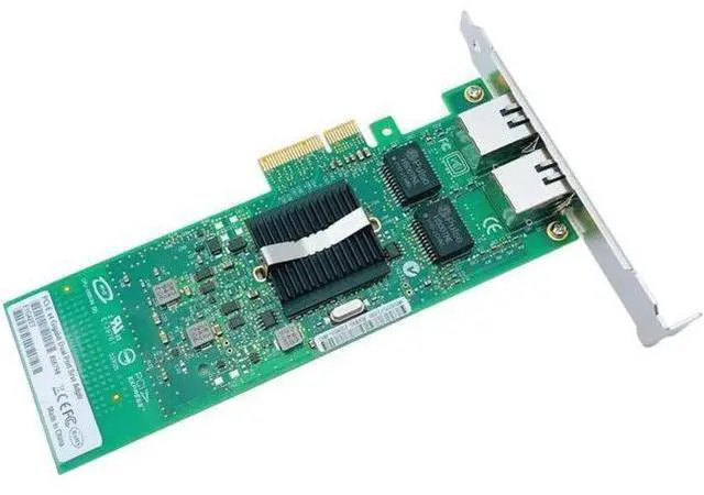 Alt view image 5 of 6 - PCI Express Network Card Dual Port PCIE X4 Gigabit Ethernet 10/100/1000Mbps LAN Adapter Controller Wired 82576 EB/GB E1G42ET