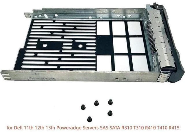 Main image of Aomoproing New 2-Pack 3.5 Inch Hard Drive Tray Caddy for 11th 12th 13th Poweradge Servers SAS SATA R310 T310 R410 T410 R415 R510