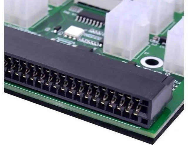 Alt view image 4 of 7 - Power Module Breakout Board Kits with 12pcs 6Pin to 6+2 8Pin Power Cable for HP 1200W 750W PSU GPU Mining Ethereum