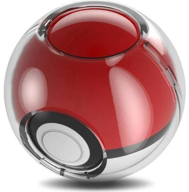 Alt view image 2 of 7 - Protective Case for Nintendo Switch Pokeball Plus Controller Accessories Hard Cover Case for Switch Pokeball Childern Kids Poke Ball Plus Pikachu Eevee Case Clear