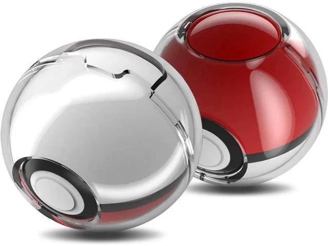 Alt view image 3 of 7 - Protective Case for Nintendo Switch Pokeball Plus Controller Accessories Hard Cover Case for Switch Pokeball Childern Kids Poke Ball Plus Pikachu Eevee Case Clear