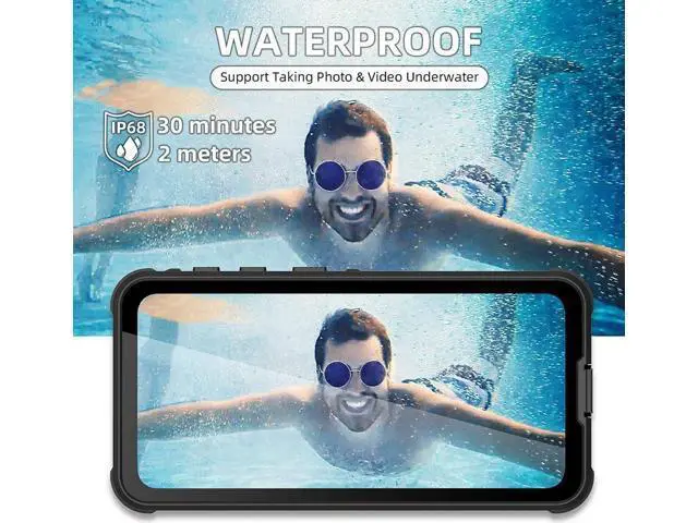 Alt view image 4 of 7 - Compatible with Samsung Galaxy S21 5G 6.2 inch Case with Screen Protector,IP68 Waterproof Shockproof Full Body Heavy Duty Protective Cover