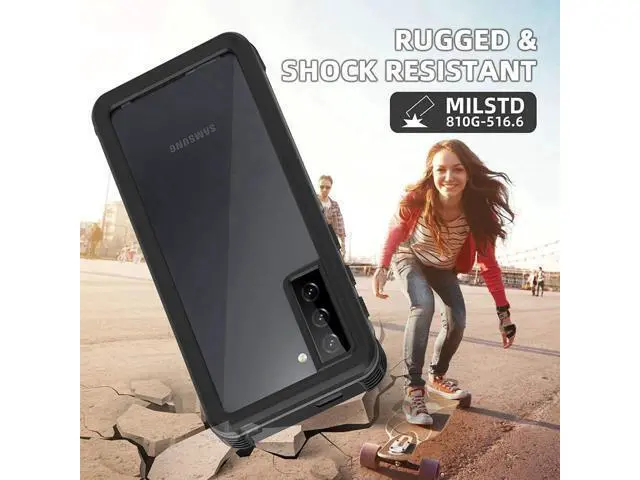 Alt view image 5 of 7 - Compatible with Samsung Galaxy S21 5G 6.2 inch Case with Screen Protector,IP68 Waterproof Shockproof Full Body Heavy Duty Protective Cover