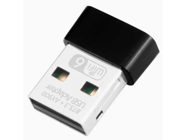 Alt view image 3 of 4 - AX900M Wireless network card Computer USB network card WiFi6 receiver transmitter Bluetooth 5.3 2-in-1 adapter Mini model