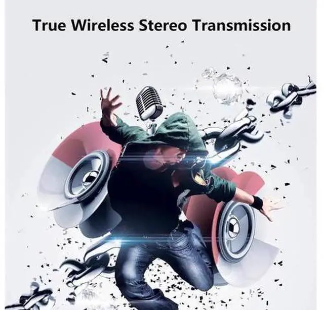 Alt view image 6 of 14 - TWS Best True Wireless Bluetooth Earbuds Sweatproof Stereo Sport Headsets Hight Quality Headphone Premium Sound with Charging Case For Apple Iphone Samsung LG and Other Phone