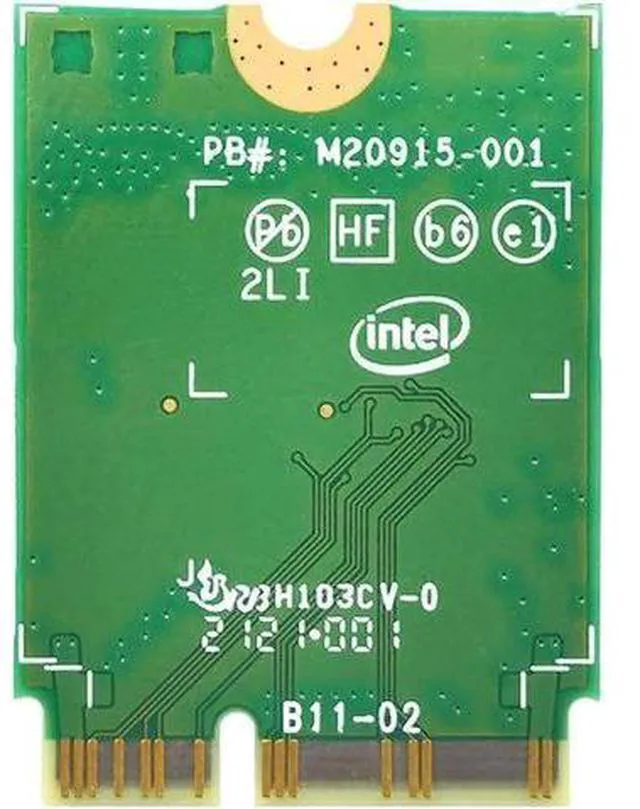 Alt view image 3 of 7 - Wi-Fi 6E AX411 for Intel AX411NGW WIFI network card CNvio2 802.11ax 2.4/5/6GHz Bluetooth 5.3 BT5.3 for Win 10 11