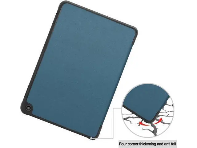 Alt view image 5 of 5 - Case for All-new Fire HD 8 Plus 2020 / Fire HD 8 2020 PU Leather Ultra Slim Case Tri-Fold Cover Protective Tablet Cover for Amazon Fire HD 8 Plus / Fire HD 8 2020 Release
