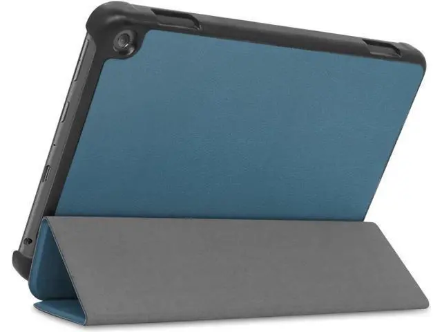 Alt view image 4 of 5 - Case for All-new Fire HD 8 Plus 2020 / Fire HD 8 2020 PU Leather Ultra Slim Case Tri-Fold Cover Protective Tablet Cover for Amazon Fire HD 8 Plus / Fire HD 8 2020 Release