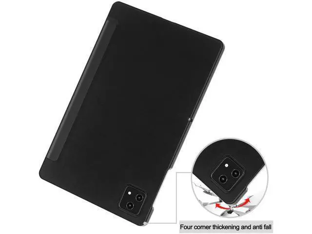 Alt view image 2 of 7 - for T-Mobile Revvl Tab 5G Tablet Case 10.36 Inch, Auto Wake/Sleep and Slim Leather Full Protector Trifold Stand Cover Case for Revvl Tab 5G Tablet 2023