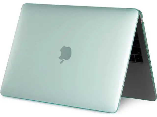 Alt view image 6 of 6 - Compatible with 2022 M2 MacBook Pro 13 Inch Case 2021 2020 M1 A2338 A2289 A2251 A2159 A1989 A1706 A1708, Hard Shell Case & Keyboard Cover for Mac Pro 13 Touch Bar Crystal Green
