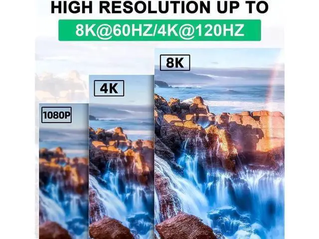 Alt view image 5 of 7 - USB C Switch, Bi-Directional USB-C Switcher 2 Computers, USB Type C KVM Switch 8K @60Hz 4K@120Hz Video/10Gbps Data Transfer/100W Charging,Compatible with Thunderbolt Device (Black)