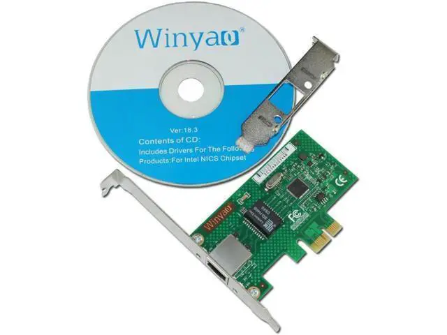 Alt view image 2 of 4 - WYI210T1 PCI-E X1 1000M Gigabit Ethernet Network Card(NIC) intel I210-T1 RJ45 ports network card