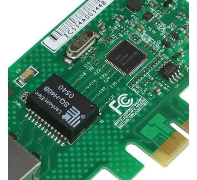 Alt view image 3 of 4 - WYI210T1 PCI-E X1 1000M Gigabit Ethernet Network Card(NIC) intel I210-T1 RJ45 ports network card