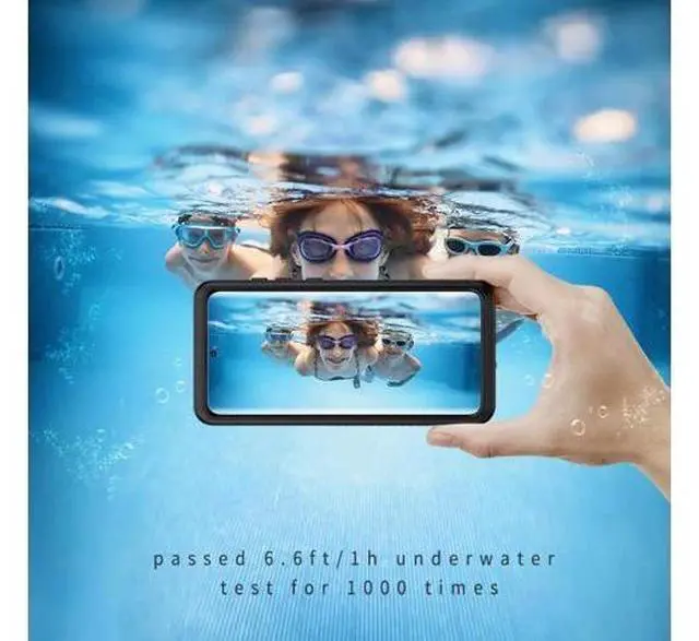 Alt view image 6 of 7 - For Samsung Galaxy S20+ Plus Case Waterproof, Shockproof Bumper Case with Built-in Screen Protector, Dustproof Anti-Scratch Anti-Stain Phone Cover for Samsung Galaxy S20 Plus 5G 6.7 inch