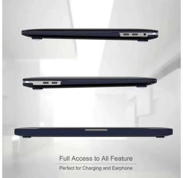 Alt view image 3 of 7 - MacBook Pro 13 Case 2020 Release A2338 M1 A2289 A2251, Hard Case Shell Cover and Keyboard Skin Cover for MacBook Pro 13 Inch Model M1 A2338 A2289 A2251