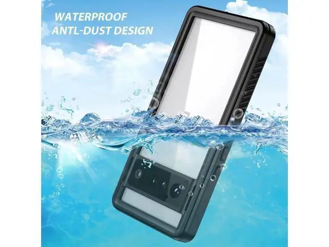 Alt view image 6 of 7 - Google Pixel 6 Pro Case, Waterproof Shockproof Clear Protective Case with Built-in Screen Protector, Full Body Case Slim Cover for Pixel 6 Pro 6.71 Inches