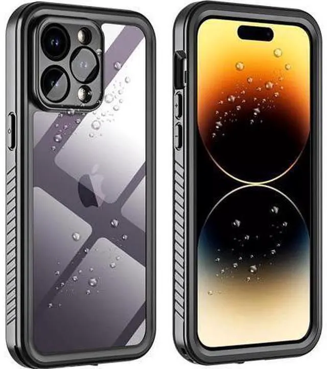 Main image of for iPhone 14 Pro Case Waterproof, Shockproof Bumper Case with Built-in Screen Protector, Dustproof Anti-Scratch Anti-Stain Phone Case for iPhone 14 Pro 5G 6.1 inch