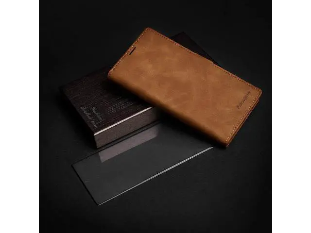 Alt view image 2 of 6 - Galaxy Note 10 Plus Wallet Case Premium Leather Note 10+ Plus Folio Flip Case with Kickstand Card Holder Slots Shockproof Protective Cover for Samsung Galaxy Note 10 Plus 6.8 inch