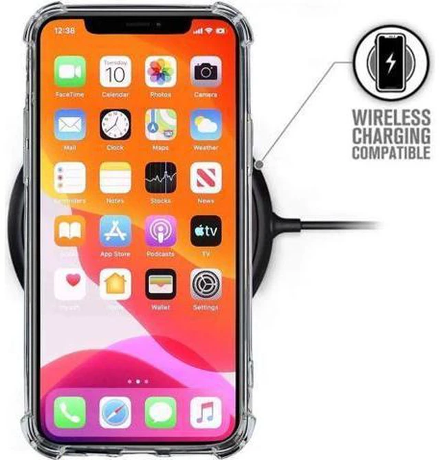 Alt view image 3 of 7 - iPhone 11 Case | TPU Crystal Clear Case | Anti-Scratch & Reinforced Corners Cover | Thin Soft Slim Hard PC | Shock Absorption| Protective Hard Cover For Designed for iPhone 11 6.1 Inch