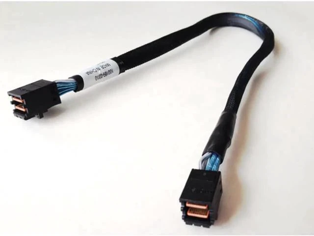 Main image of Aomoproing 40cm Mini SAS HD SFF 8643 Cable Internal SFF-8643 SAS Cable Mini SAS SFF-8643 to 8643 Molex Cable Adapter for Computer Hard Disk