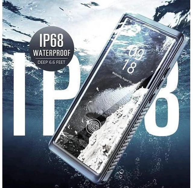 Alt view image 7 of 7 - For Samsung Galaxy S20 Ultra Case Waterproof, Built in Screen Protector 360° Full Body Heavy Duty Protective Shockproof Cover IP68 Underwater Case for Galaxy S20 Ultra 6.9 inch